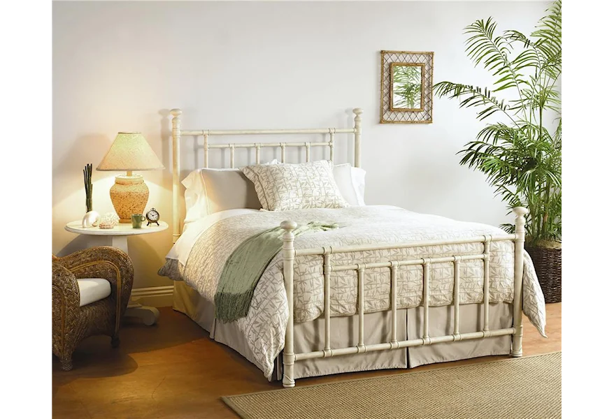 Iron Beds Twin Blake Poster Bed by Wesley Allen at Esprit Decor Home Furnishings